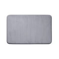 thumbnail image 1 of Mainstays Memory Foam Bath Mat Grey 20"x30", 1 of 5