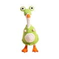 thumbnail image 2 of Easter Desk Goose Outfits Set, Green Frog Clothes for 7in/17.78cm Mini Magnetic Desk Goose Statue Party Spring Holiday Decor, 2 of 6