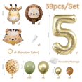 thumbnail image 2 of Globos decorativos para fiestas, Wuokkig Jungle Safari, cumpleaños, 2 of 7