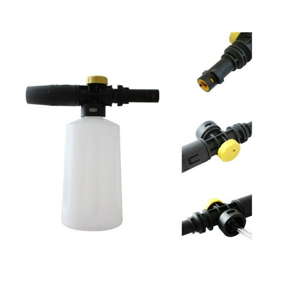 DEEPCRAFF 1Set High Pressure Washer for Car Wash with White Foam Pot and Car Washing Kit