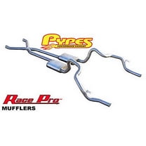 PYPES PERFORMANCE EXHAUST SGF11R Exhaust Systems 70-81 F-Body 2.5in Exhau st System w/X-Pipe