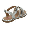 thumbnail image 3 of Sandalia Vavito Niña Plateado Corazón Casual T18-22 plateado 21, 3 of 10
