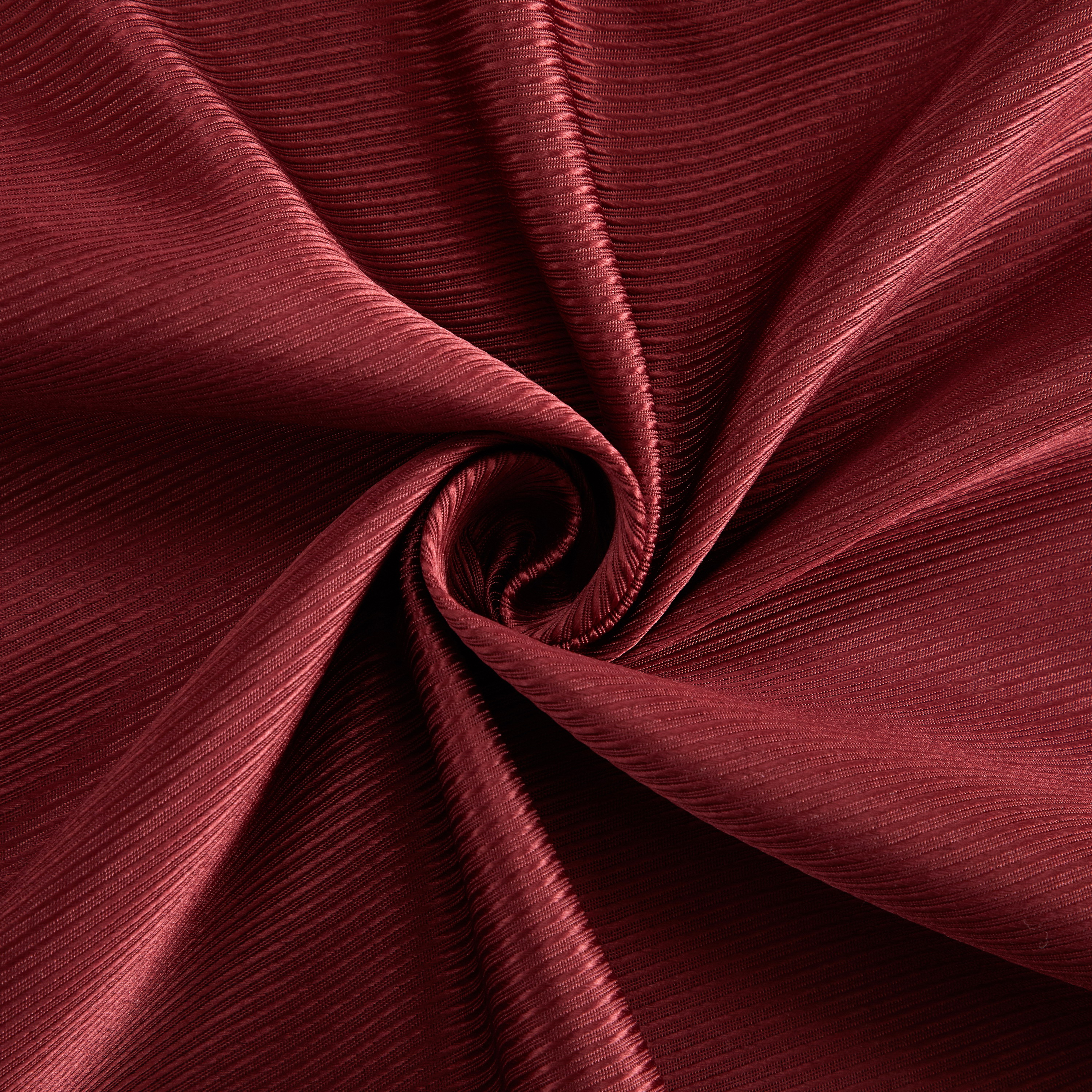 Better Homes & Gardens Maroon Embroidered Lattice Sheer & Twill Weave 4 Piece Curtain Set, 63"