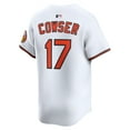 thumbnail image 3 of Men's Nike Colton Cowser White Baltimore Orioles Home Limited Player Jersey, 3 of 3