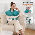thumbnail image 2 of MaxKare Large Heating Pad with 4 Heat Settings & Auto Shut-off, for Full Body Stress Relief, 24"x33"- Green, 2 of 11