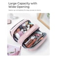 thumbnail image 2 of Neceser BAGSMART, bolsa de maquillaje de viaje para mujer, color rosa, 2 of 7