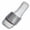 Silver, variant on TAGOLD Women's Sandals,Women Fashionable Casual /Summer Versatile Beach Flat Slippers With Solid Color Toe And Exposed Toes