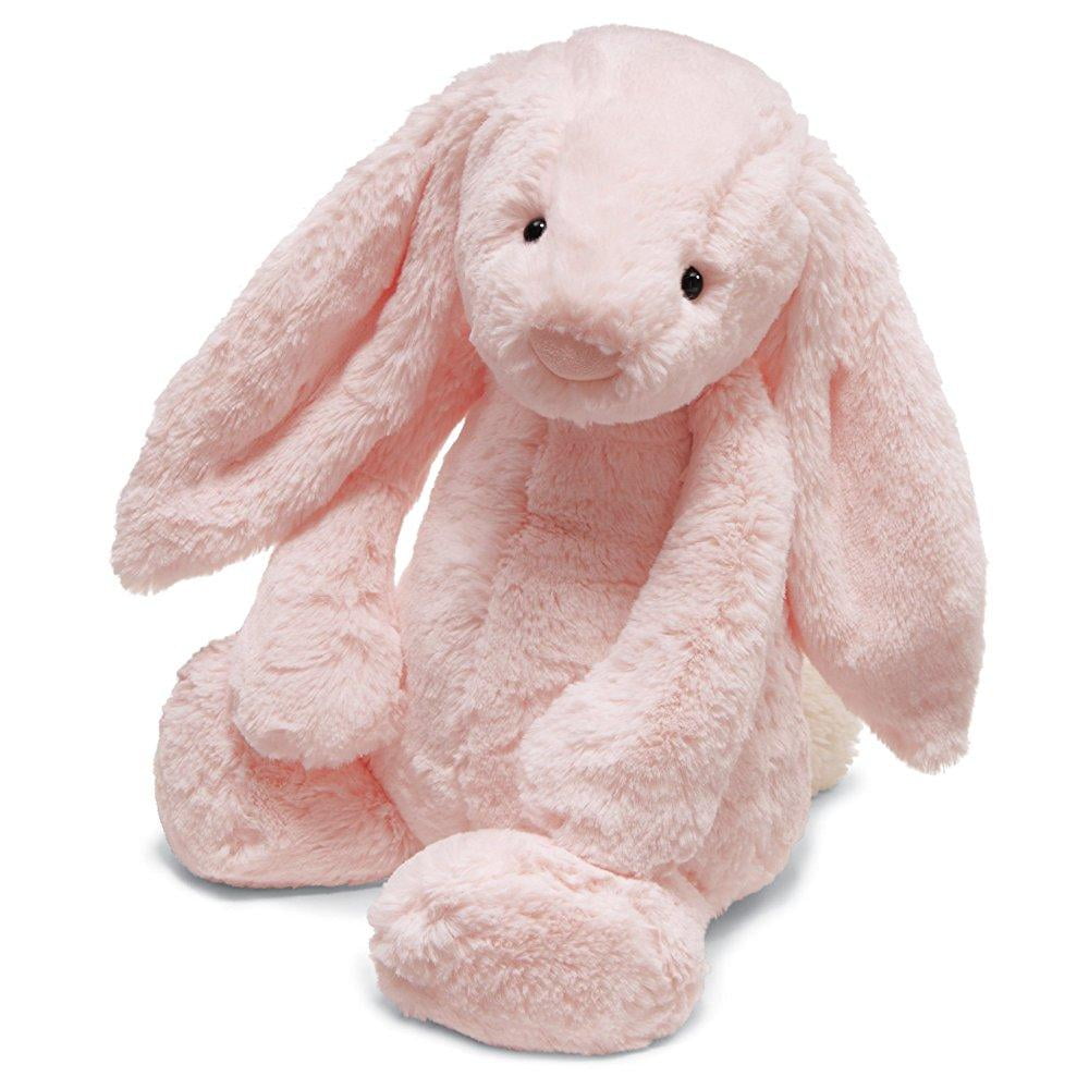 jellycat bashful pink bunny chime rattle, 12 inches - Walmart.com - Walmart.com