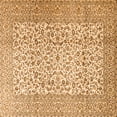 thumbnail image 1 of Ahgly Company Indoor Square Persian Orange Traditional Area Rugs, 5' Square, 1 of 1