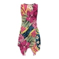 thumbnail image 5 of KUIFORTI Tropical Flowers His and Hers Summer Outfits Couple Matching Outfits Beach Vacation Clothes for Women with Pockets 4-Way Stretch Quick-dry for Romantic Date, 5 of 7