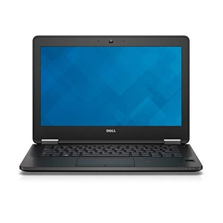 Dell Latitude E7270 12.5 720p Laptop, Intel Core i5, 8GB RAM, 250GB SSD, Windows 10 Professional, Black (Reused)