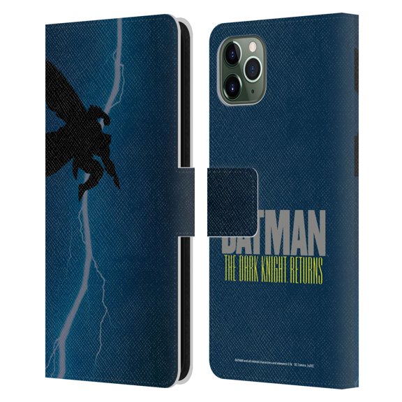 Head Case Designs Officially Licensed Batman DC Comics Famous Comic Book Covers The Dark Knight Returns Leather Book Wallet Case Compatible with Apple iPhone 11 Pro Max