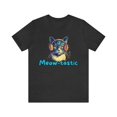 thumbnail image 4 of Retro Vintage Meow-tastic Cat Headphones T-Shirt. Feline Tee, gift for cat lover, cat shirts, Cat Lover Gift, Cat Owner Gift, cat shirt, 4 of 4