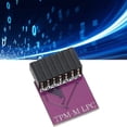 thumbnail image 1 of 14Pin TPM2.0 Module, Standalone Crypto Processor TPM 2.0 Encryption Security Module LPC Interface Safe  for Home, 1 of 8