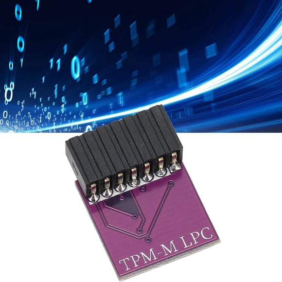 14Pin TPM2.0 Module, Standalone Crypto Processor TPM 2.0 Encryption Security Module LPC Interface Safe for Home