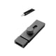 thumbnail image 1 of Pernos de puerta Cerraduras de perno de barril Cerradura de puerta de seguridad de aleación de aluminio Pestillo deslizante Puerta 100 mm gris, 1 of 9
