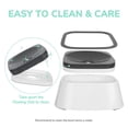 thumbnail image 5 of No-Spill Dog Water Bowl Pet Slow Water Feeder Cat Bowl Vehicle Carried Floating Buoyancy Drinking Fountain, 5 of 7