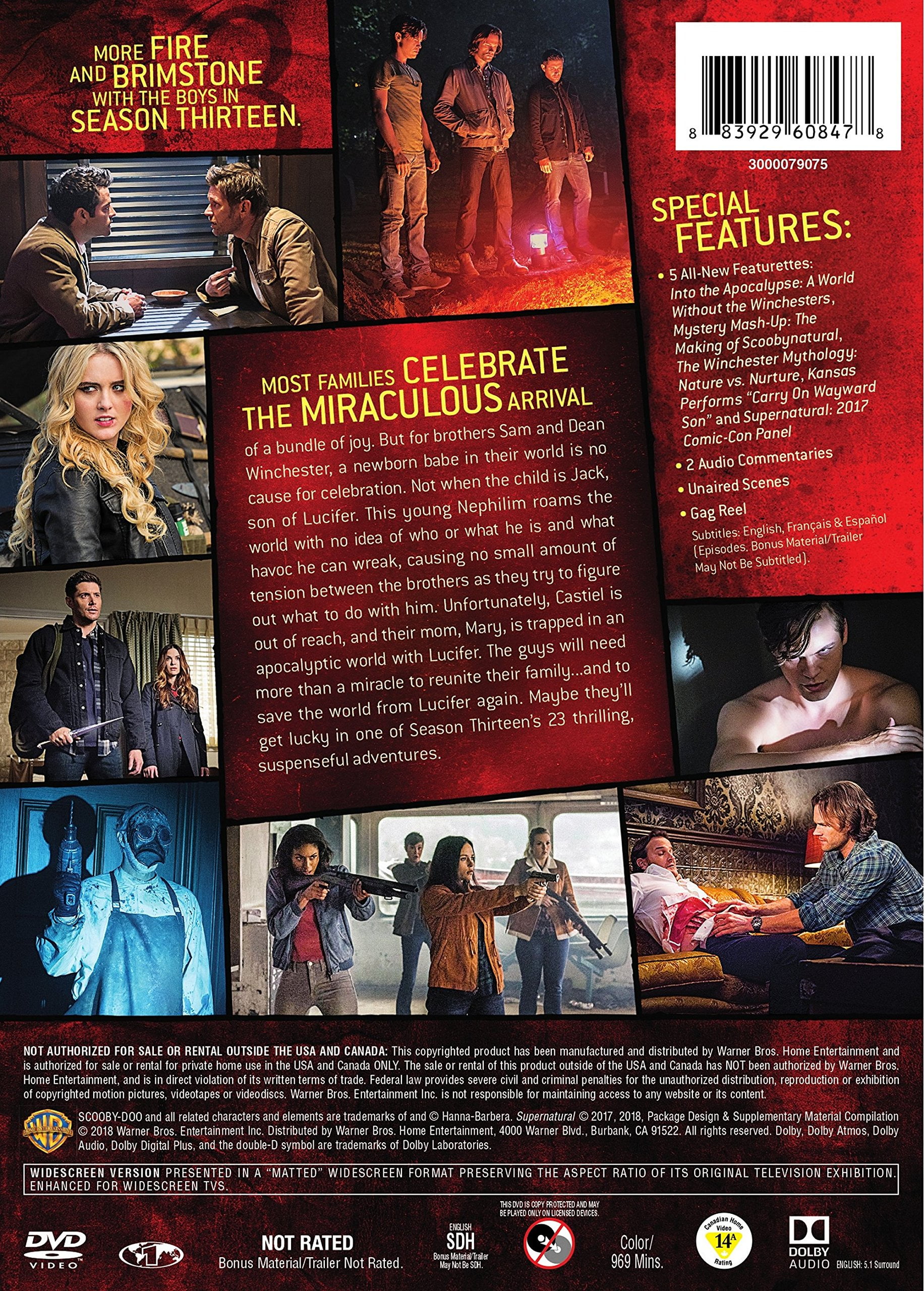 Warner Home Video - Supernatural: Complete Thirteenth Season Warner Home Video - Supernatural: Complete Thirteenth Season