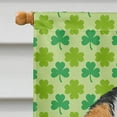 thumbnail image 3 of Carolines Treasures LH9189-FLAG-PARENT Cavalier Spaniel St. Patricks Day Shamrock Portrait Flag  multicolor, 3 of 4
