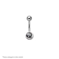 thumbnail image 3 of 14ga-3/8"(10mm) Semi-Precious Stone 316L Surgical Steel Belly Ring, 3 of 10