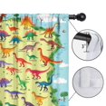 thumbnail image 4 of Blackout Kids Curtains,Cute Dinosaur Pattern Childrens Insulated Curtains Set Of 2,Bedroom Essentials,Toddler Room Decor 42x54in(106x137cm), 4 of 4
