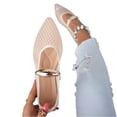 thumbnail image 4 of YOUYEDIAN Flat Shoes for Women Dress Non Slip Slip on Mary Jane Shoes Spring Fall Work Walking Shoes Trendy Closed Toe Orthopedic Shoes (Beige), 4 of 5
