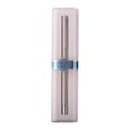 thumbnail image 2 of Riwcyla Fountain Pen with Ink Cartridge Metal Pen Case Pen Matte Appearance 0.38mm Nib Smooth for Note Taking Drawing Calligraphy Art, 2 of 6