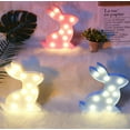 thumbnail image 2 of LINLIN Night Light Kids Lamp, LED Night Light Battery Operated LED Girls Light Sign Decorative Table Lamps for Baby Children Bedroom Party, 2 of 7