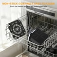 thumbnail image 6 of Fryer 4 Quart with Window, 1500W Digital with 8 Presets, 60-Min Timer, 400 ° F, Auto Shut Off & Nonstick Dishwasher Safe Basket, Shake Reminder for Small Kitchen, 6 of 7
