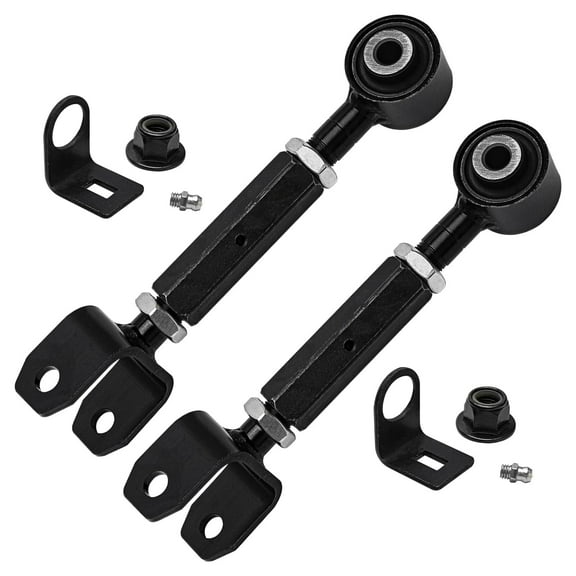 Detroit Axle - Rear 2pc Control Arms for 2007-2016 Honda CR-V, 2 Upper Control Arms Assembly 2007 2008 2009 2010 2011 2012 2013 2014 2015 2016 Replacement