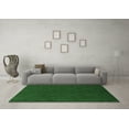 thumbnail image 3 of Ahgly Company Machine Washable Indoor Rectangle Abstract Emerald Green Contemporary Area Rugs, 4' x 6', 3 of 4