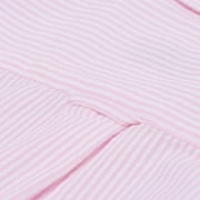 Gant Men's Short Sleeve Tech Prep Stripe Button Up Shirt (332121), Medium, Bright Pink