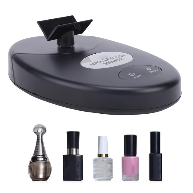Máquina Mezcladora De Esmalte De Uñas Temporizador Profesional De 5 Minutos Agitador De Laca De Uñas Mezclador De Botella De Esmalte De Gel De Uñas Vibrante Para Salones Uso En