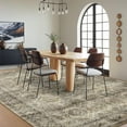 thumbnail image 2 of Garvee Vintage Rug 9'x12' Washable Rugs Large Area Rug Floral Print Geometric Rug Stain Resistant Non-Shedding Rug, Brown, 2 of 7
