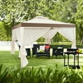 thumbnail image 2 of Costway 10’ x 10’ Beige Event Outdoor Canopy, Waterproof, 2 of 12