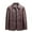 Brown, variant on RongHuan Mens Big and Tall Business Jacket Casual Faux Leather Jackets Fall Winter Regular Fit Outwear Loose Fit Long Sleeve Coat