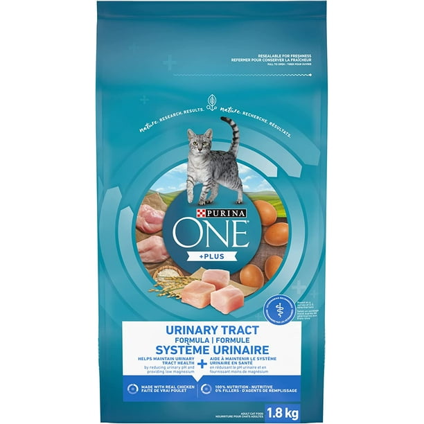 Purina ONE Natural Dry Cat Food, Urinary Tract Health 1.8 kg Bag