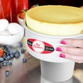 thumbnail image 4 of HTOOQ Moules à Cheesecake Ronds, Ensemble de 2 Pcs, 7 x 3 Pouces, 4 of 7