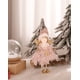 thumbnail image 2 of Christmas Angel Hanging Ornaments, Tree Decorations With Bells, Plush Crafts Elves Pendants for Xmas Home Party（green）, 2 of 5