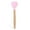 Pink, variant on Household Kitchen Cooking Spoon Heat Insulation Wood Handle Anti-hot Spoons
