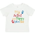thumbnail image 3 of Inktastic Mimi and Pappy Love Me Boys or Girls Baby T-Shirt, 3 of 5