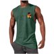 thumbnail image 1 of Hombres Sudadera Casual Cuello Redondo Tanque Deportivo sin Mangas, 1 of 4