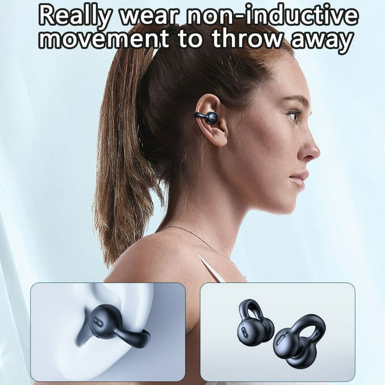Fairnull i20 Wireless Earbud Bone Conduction Ear clip HiFi Stereo