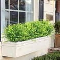 thumbnail image 6 of 8 Pack Artificial Bell Willow Shrubs Bushes Fake Outdoor UV Resistant Plants Flowers Home Garden Wedding Decoration, 6 of 8