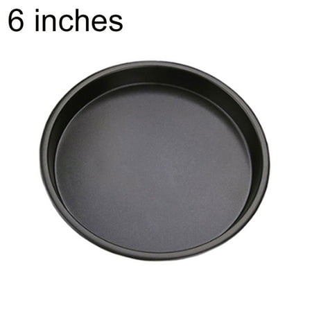 

HOVTOIL Pizza Pan 6/7/8/10 inch Non-stick Pizza Pan Plate Dish Tray Mold Bakeware Baking Tool