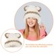 thumbnail image 5 of KAKOWELY Gorro Beanie Cálido Y Transpirable Para Mujer Con En Beige, 5 of 6