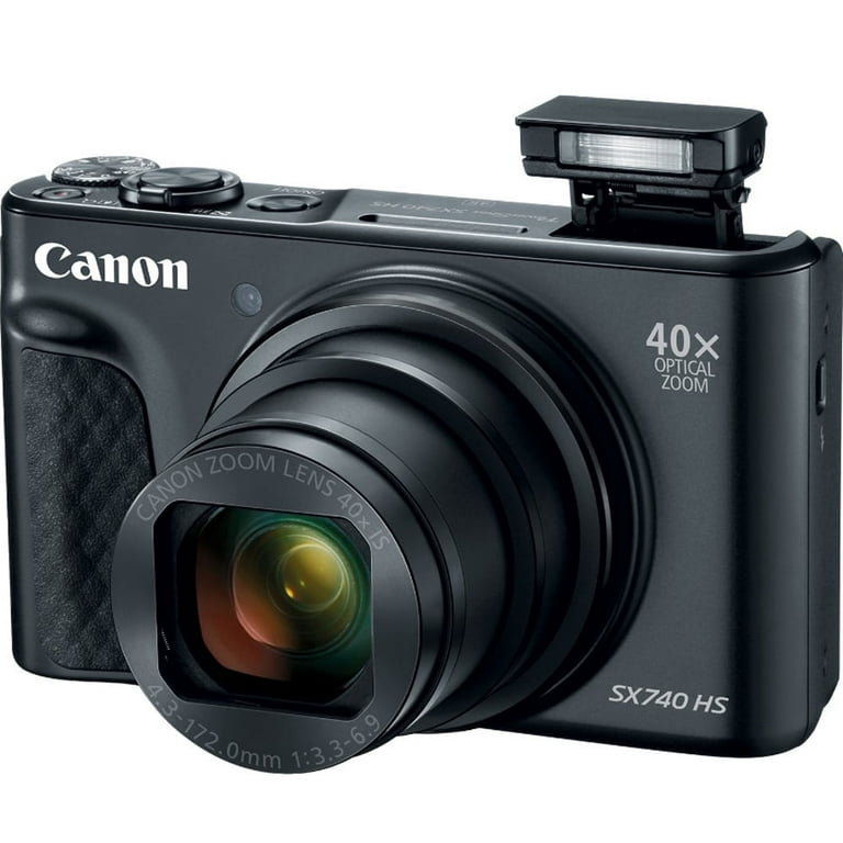 Canon PowerShot SX740 HS 4K Video, 40x Optical Zoom, 20.3MP