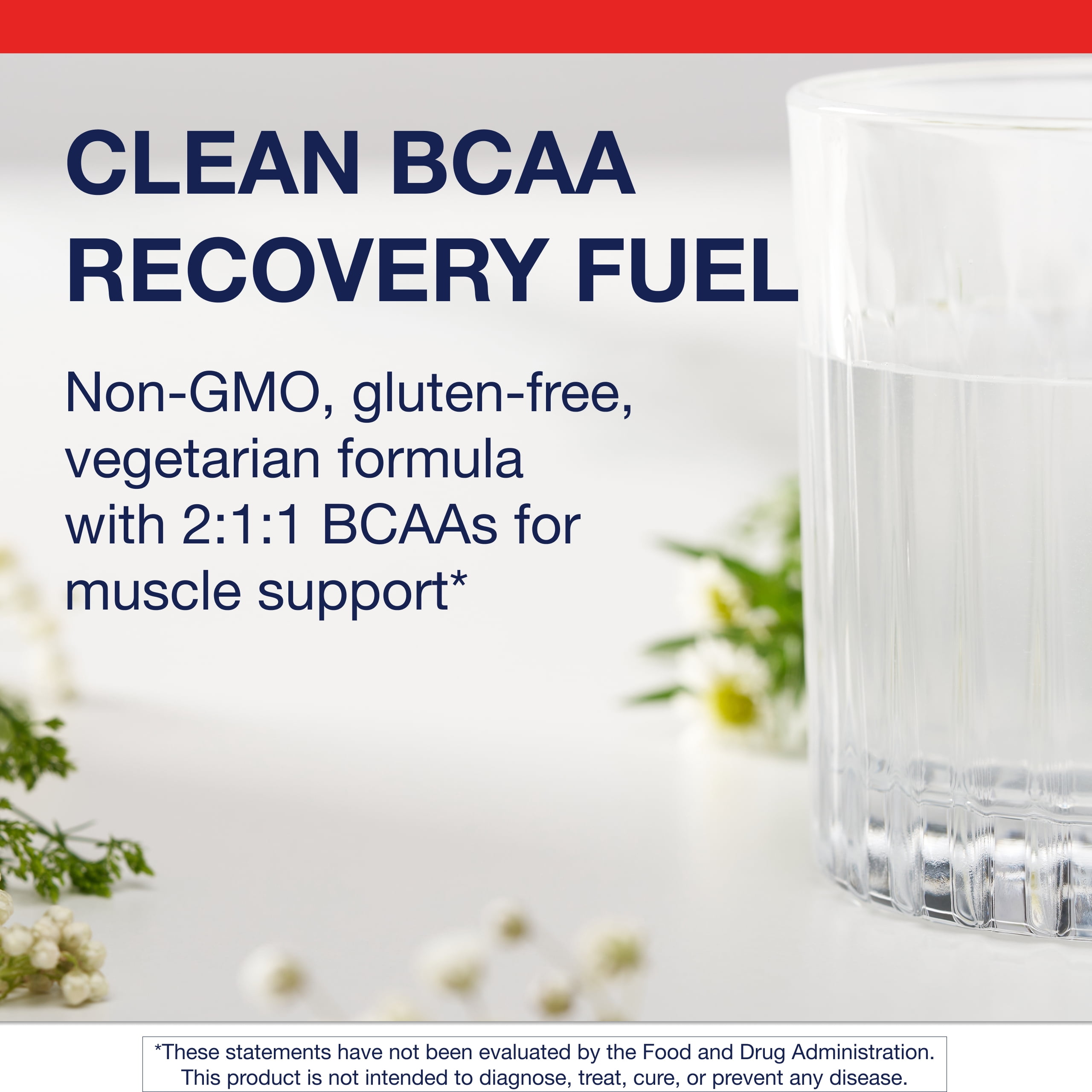 Metagenics BCAAs Powder 7.72 oz (219 g), Orange Mango Flavor, 30 Servings - Non-GMO, Gluten Free, Vegetarian