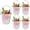 White, variant on erfcxs 5PACK Buckets For Drinks Anything But A Cup Party Ideas 32oz Reusable Punch Bowls 1 Liter Ice Bucket Smoothie Bucket Translucent