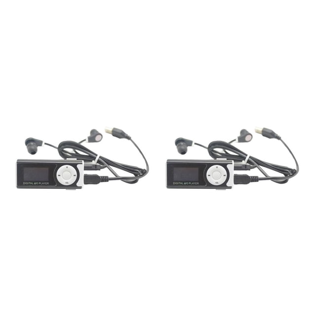 Reproductor de música Digital Sidaley MP3 Mini USB OLED 16/32GB TF Clip Linterna